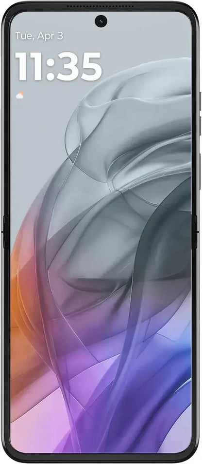 ✅MOTOROLA RAZR 2024 FLIP XT2453-3 6.9" 256GB  5G Koala Gray 🔒 Locked to Cricket
