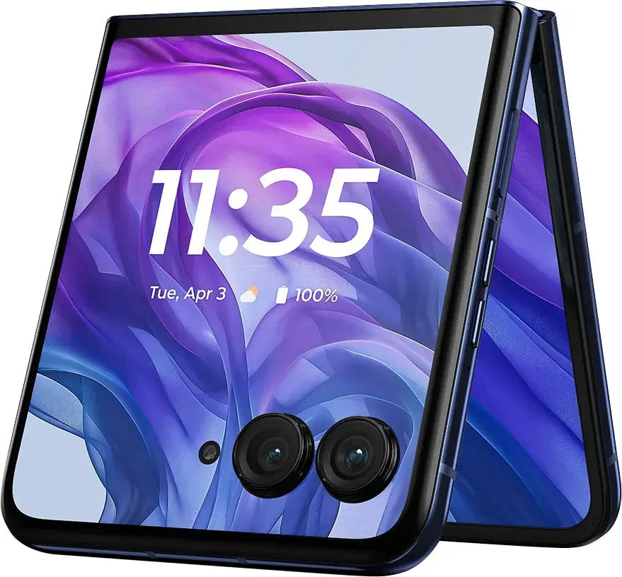MOTOROLA MOTO RAZR+ 2024 XT2451 6.9" FLIP UNLOCKED🔓  256GB 5G Midnight Blue