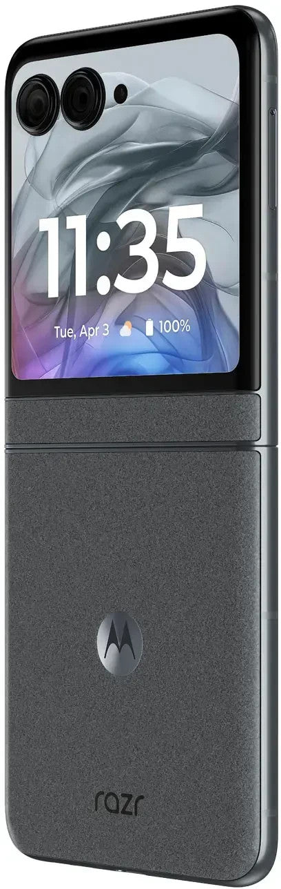 ✅MOTOROLA RAZR 2024 FLIP XT2453-3 6.9" 256GB  5G Koala Gray 🔒 Locked to Cricket