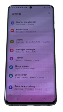 Samsung Galaxy S20 5G SM-G981U (UNLOCKED) 128GB Cosmic Gray Heavy Screen Burn