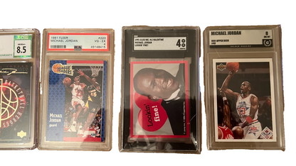 Michael Jordan Graded Cards Collection For Collectors Dream! LOT QTY: 23 Trading