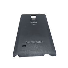 OEM Samsung Galaxy Note 4 Battery Door Back Cover Plate Replacement Part Black