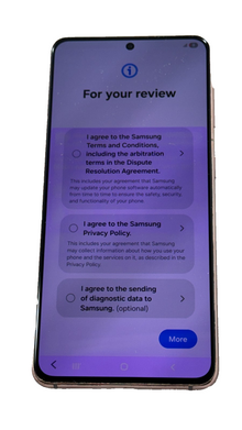 Samsung Galaxy S21 5G SM-G991U (UNLOCKED) 128GB Phantom Violet Heavy Screen Burn