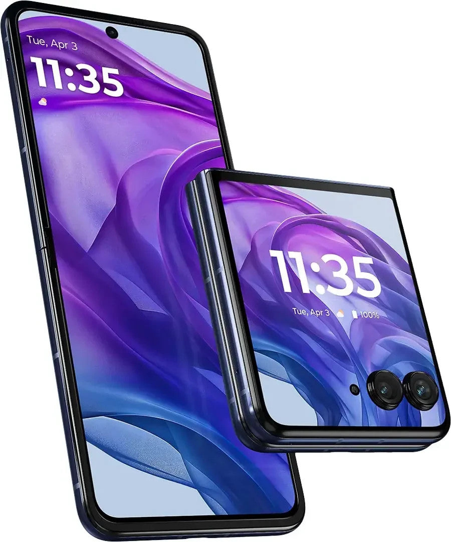 MOTOROLA MOTO RAZR+ 2024 XT2451 6.9" FLIP UNLOCKED🔓  256GB 5G Midnight Blue