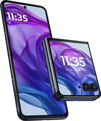 MOTOROLA MOTO RAZR+ 2024 XT2451 6.9" FLIP UNLOCKED🔓  256GB 5G Midnight Blue