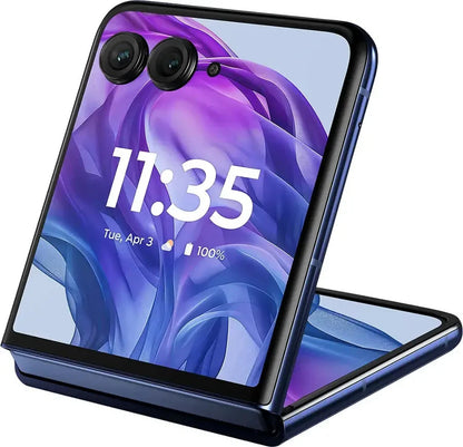 MOTOROLA MOTO RAZR+ 2024 XT2451 6.9" FLIP UNLOCKED🔓  256GB 5G Midnight Blue