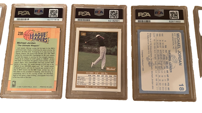 Michael Jordan Graded Cards Collection For Collectors Dream! LOT QTY: 23 Trading
