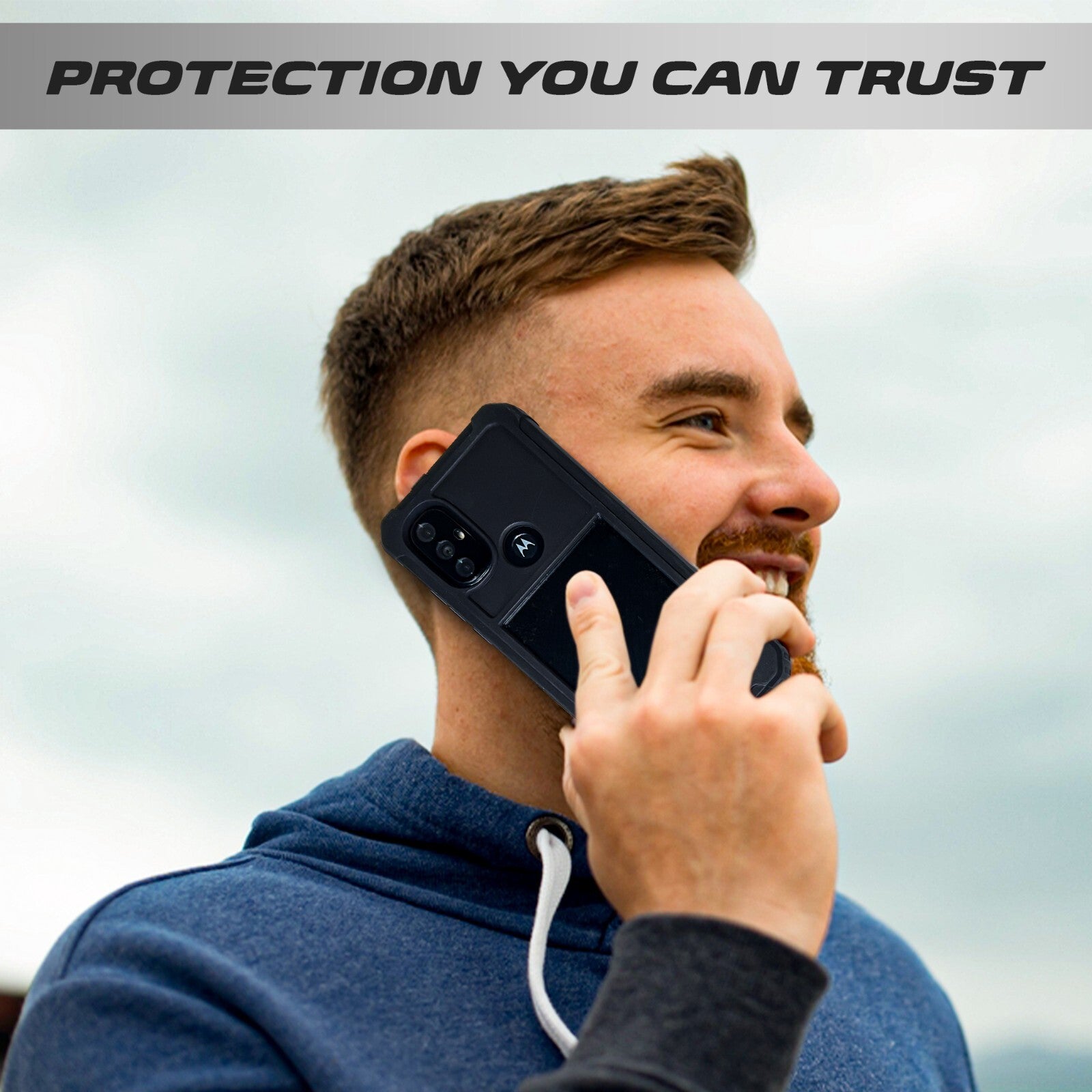 MOTOROLA G POWER (2022) CASE COVER HEAVY DUTY DROP PROOF DUAL LAYER RUGGED