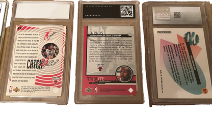 Michael Jordan Graded Cards Collection For Collectors Dream! LOT QTY: 23 Trading