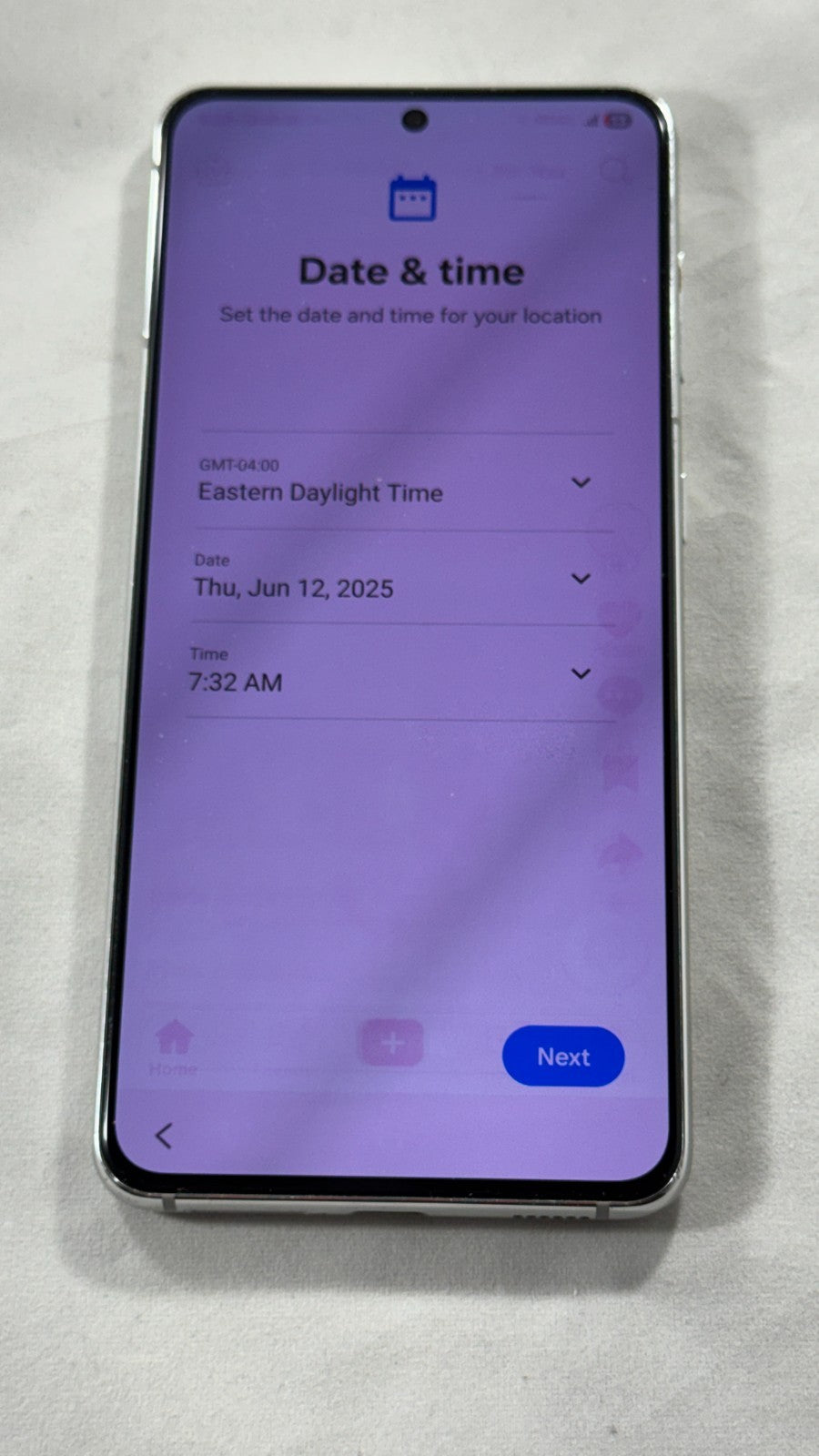Samsung Galaxy S21 5G SM-G991U (UNLOCKED) 128GB Phantom White HEAVY SCREEN BURN