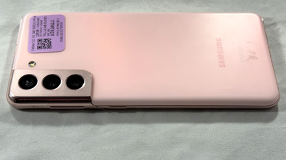 Samsung Galaxy S21 5G SM-G991U (UNLOCKED) 128GB Phantom Pink MEDIUM SCREEN BURN