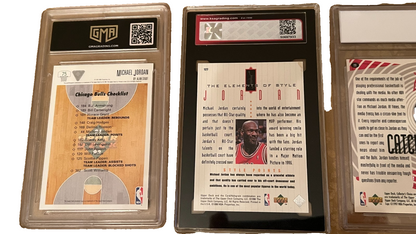 Michael Jordan Graded Cards Collection For Collectors Dream! LOT QTY: 23 Trading