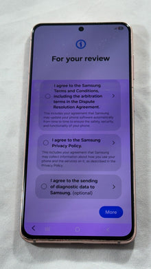 Samsung Galaxy S21 5G SM-G991U (UNLOCKED) 128GB Phantom White HEAVY SCREEN BURN