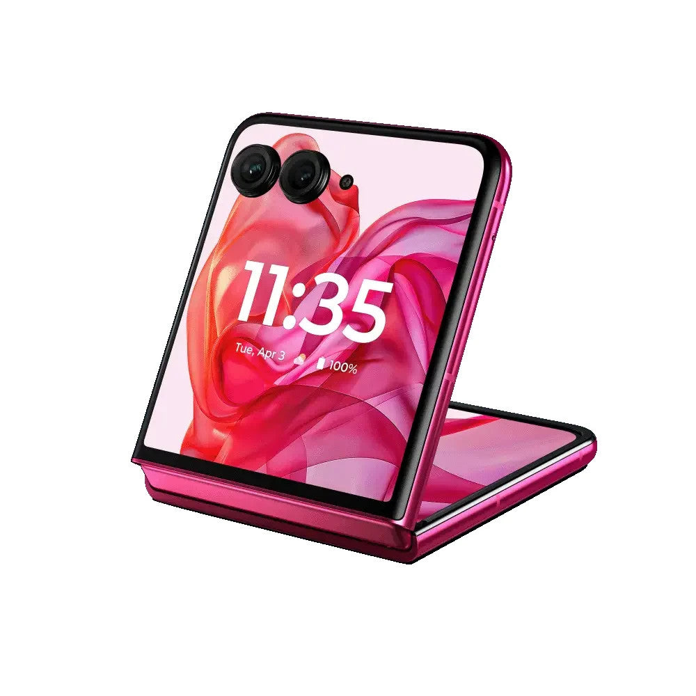MOTOROLA MOTO RAZR+ PLUS FLIP 2024 XT2451 🔒 Locked to T-mobile 256GB HOT PINK