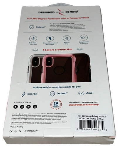 Zizo Ion Series Case - Galaxy Note 9